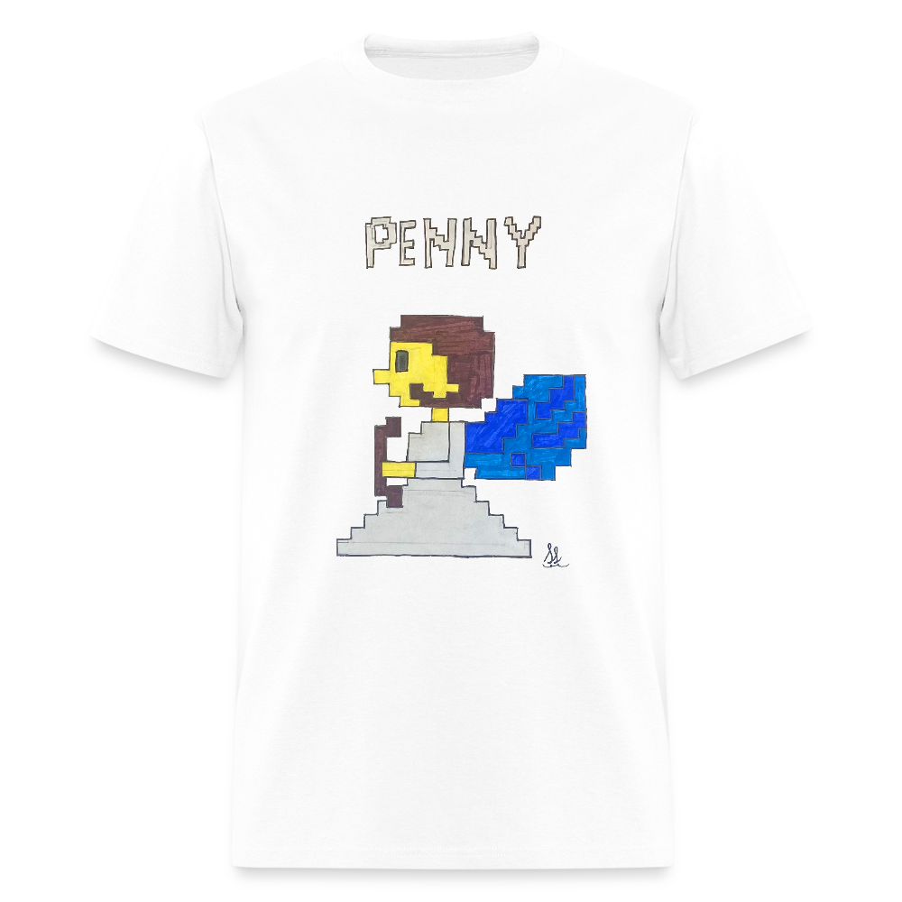 DC25 Sophie's "8-bit Penny" T-Shirt - white