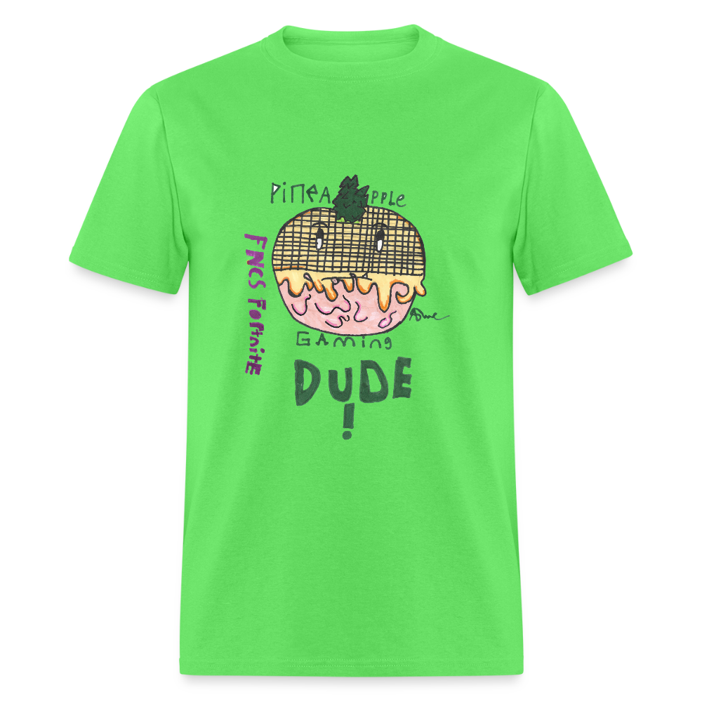 DC25 Asher's "Pineapple Gaming" T-Shirt - kiwi