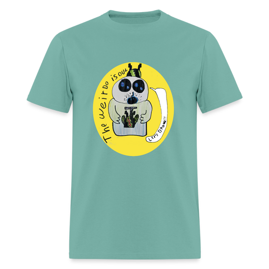 DC26 Axel's "Weirdo" T-shirt - aquatic