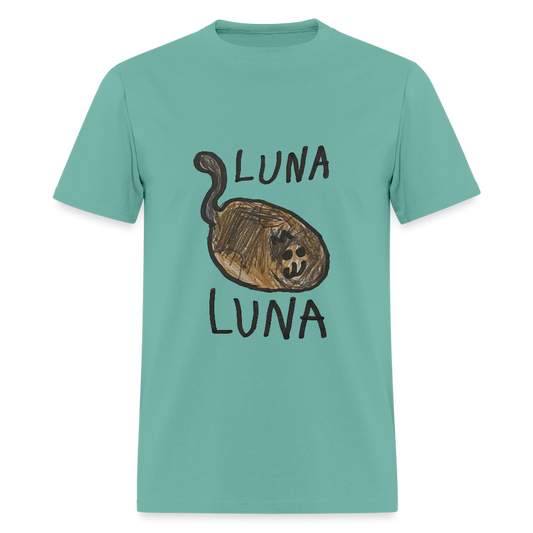 DC25 Oliver's "Luna" T-Shirt - aquatic