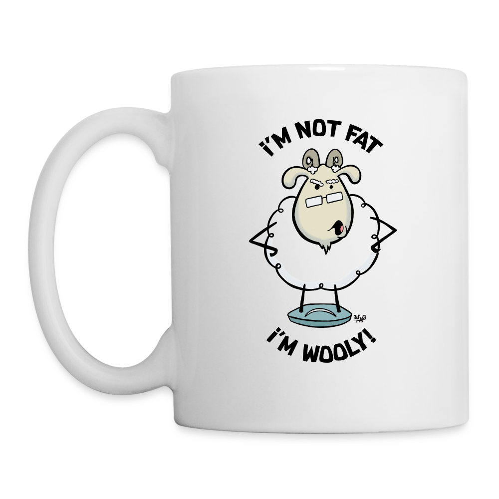 Sheeps Virgil Wooly Coffee Mug - white