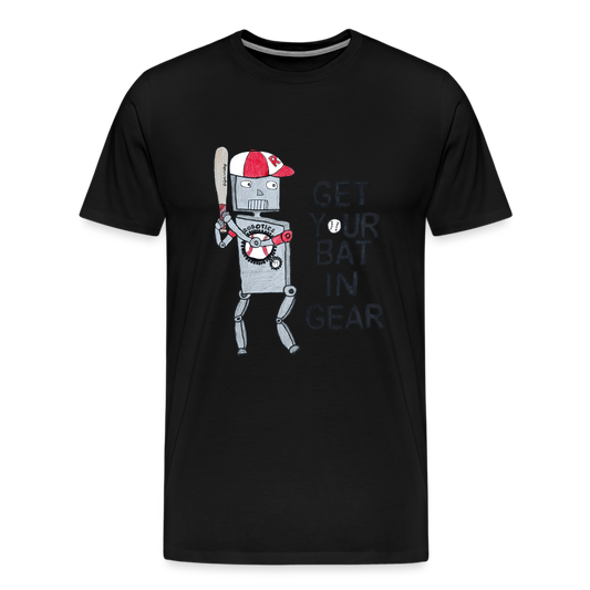 Elijah W's "Get Your Bat In Gear" T-Shirt - black
