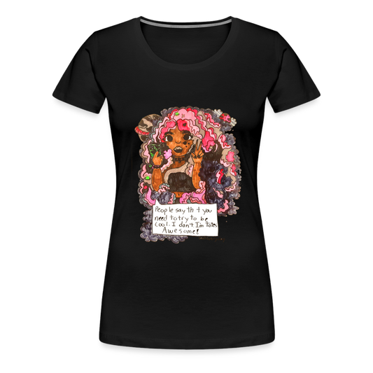 Arielle's "Tote's Awesome" T-Shirt - black