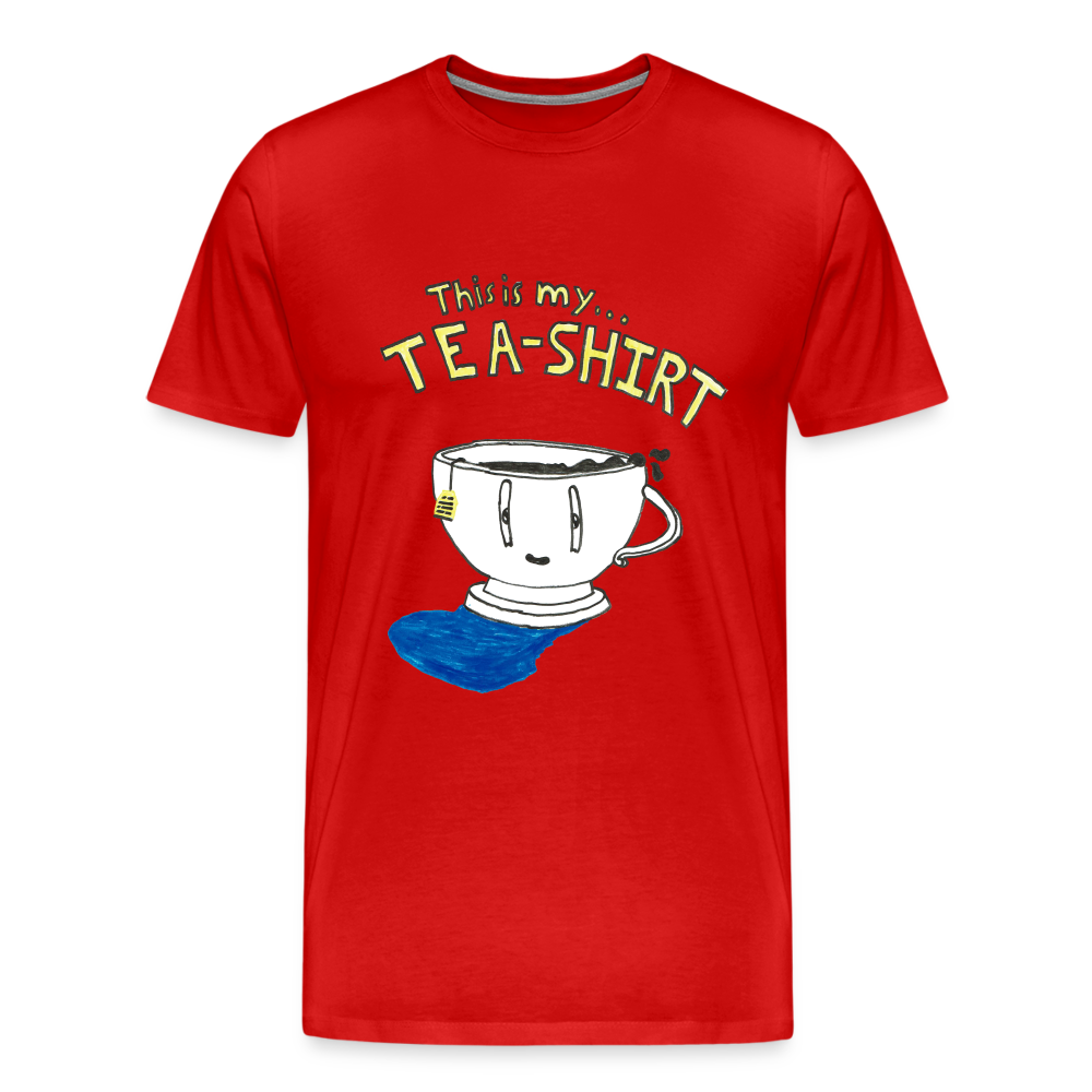Nehemiah's Tea-Shirt - red