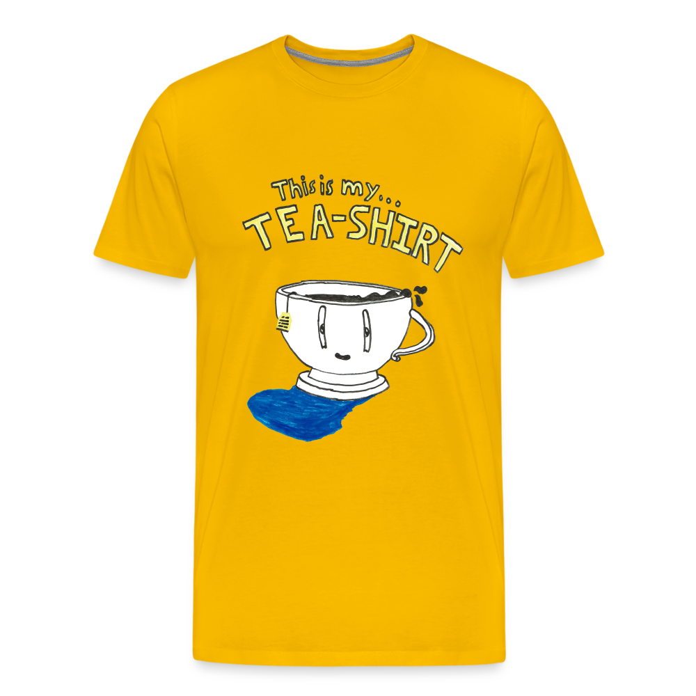 Nehemiah's Tea-Shirt - sun yellow