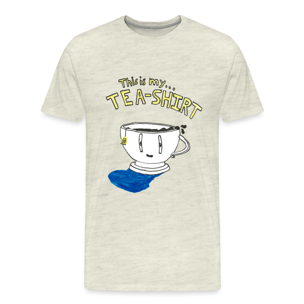 Nehemiah's Tea-Shirt - heather oatmeal
