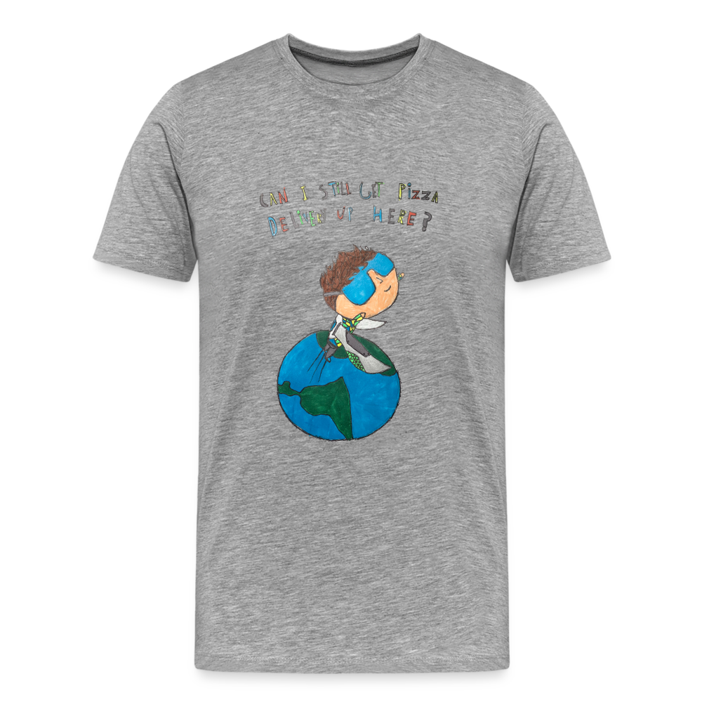 Hudson's Super Hero Dilemma T-Shirt - heather gray