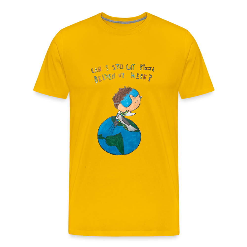 Hudson's Super Hero Dilemma T-Shirt - sun yellow