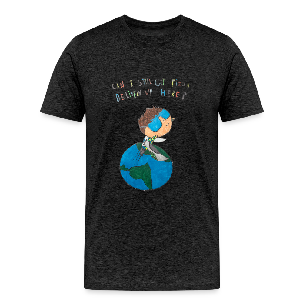 Hudson's Super Hero Dilemma T-Shirt - charcoal grey