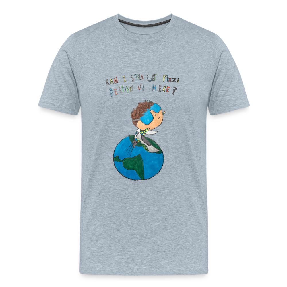 Hudson's Super Hero Dilemma T-Shirt - heather ice blue