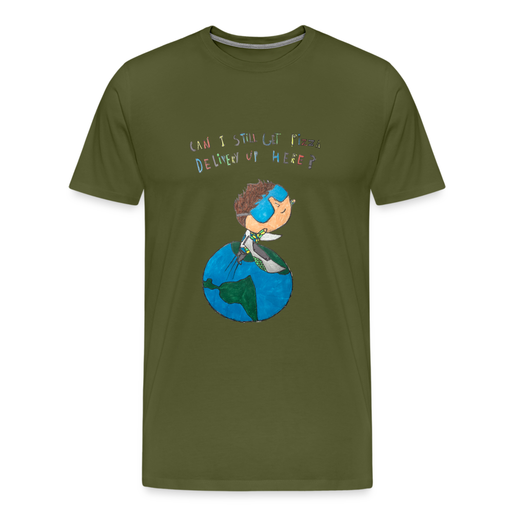 Hudson's Super Hero Dilemma T-Shirt - olive green