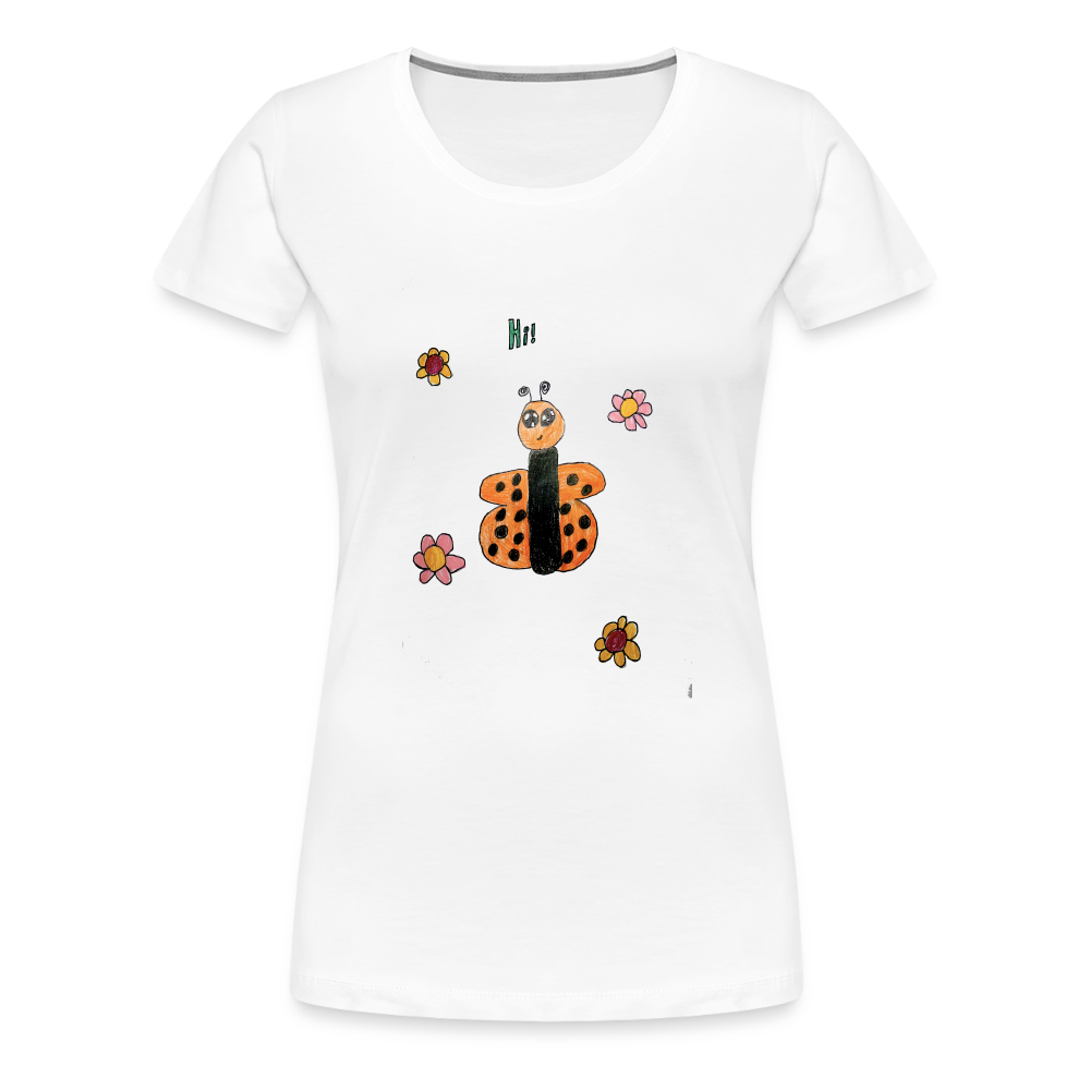 Liliana's Butterfly Hi T-Shirt - white