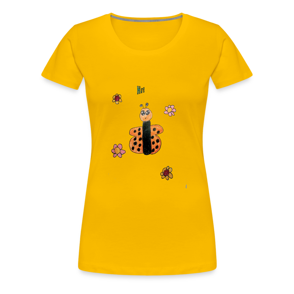 Liliana's Butterfly Hi T-Shirt - sun yellow