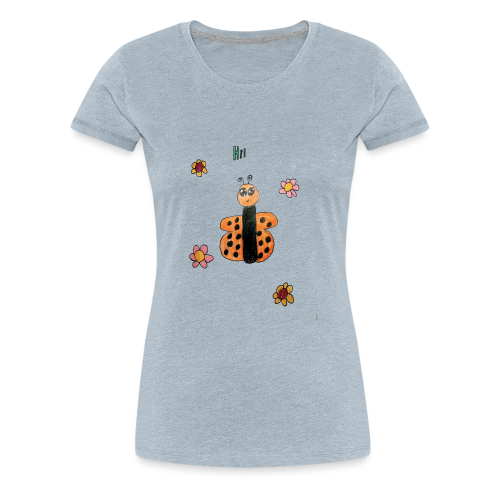 Liliana's Butterfly Hi T-Shirt - heather ice blue