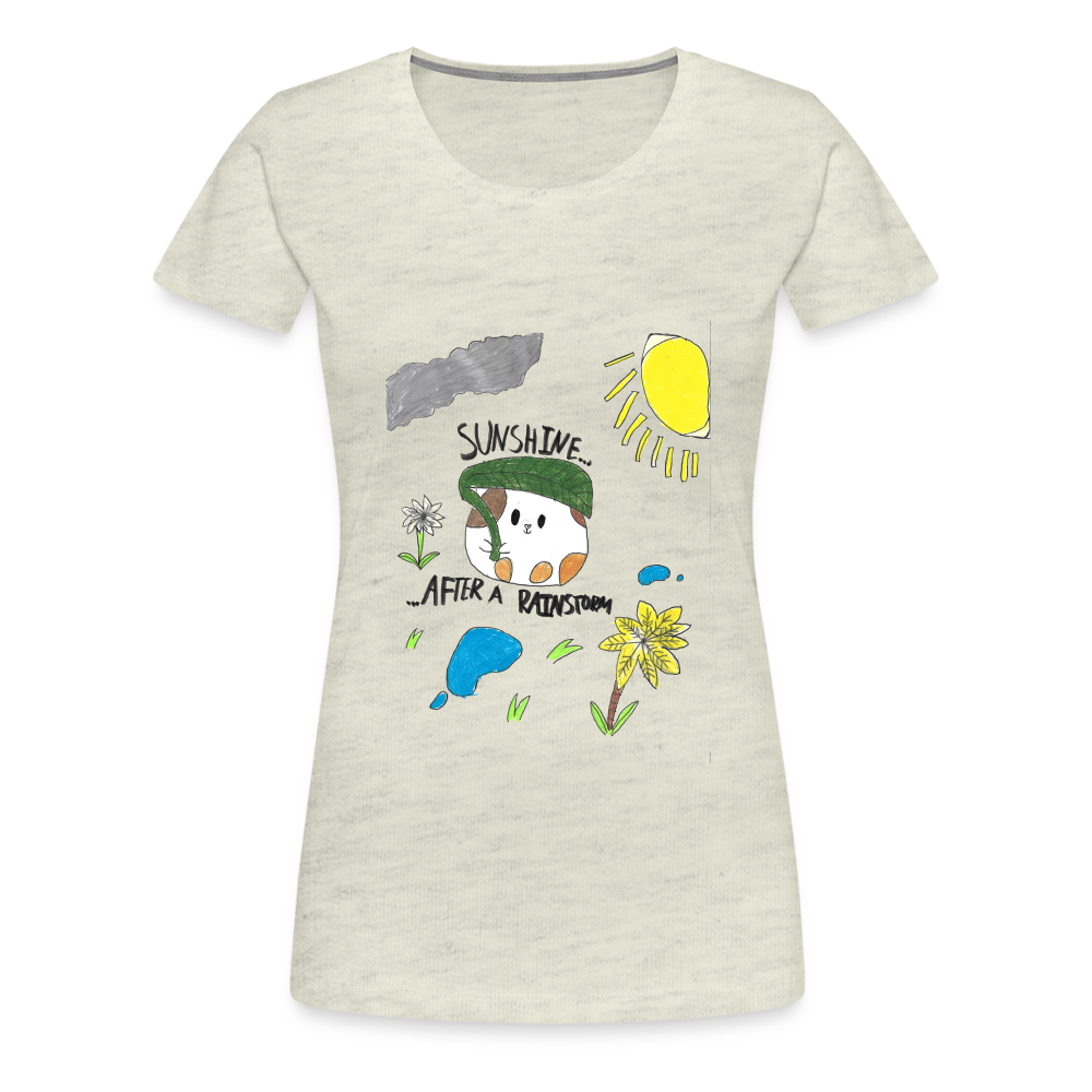 Emma's Hammy T-Shirt - heather oatmeal