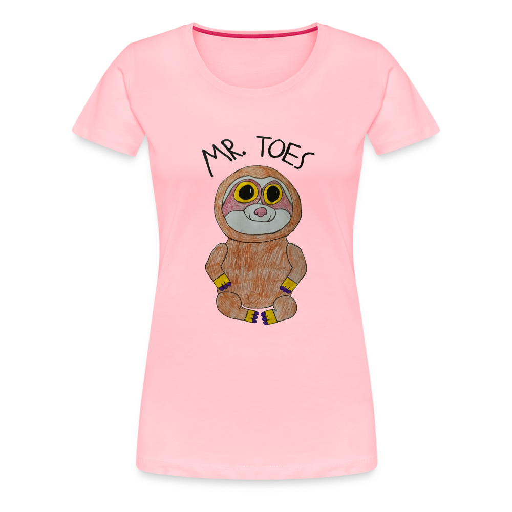 Kiyah's Mr Toes T-Shirt - pink