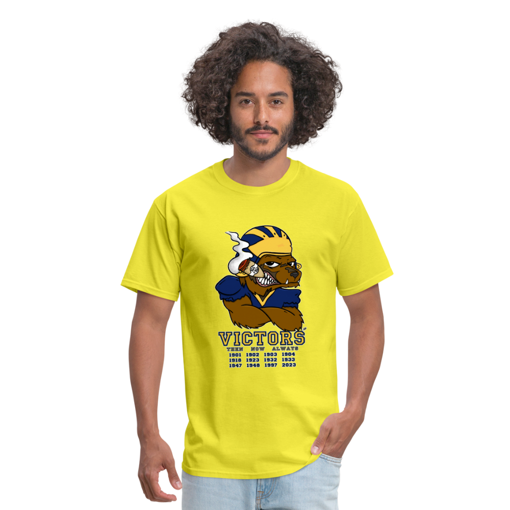 Wolverines' National Championship Football T-Shirt 2023-24 (Mens) - yellow