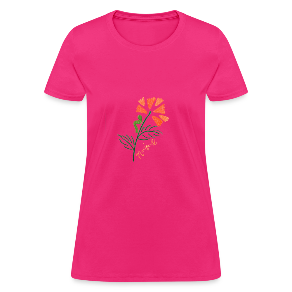 Emma's Marigold T-Shirt - fuchsia