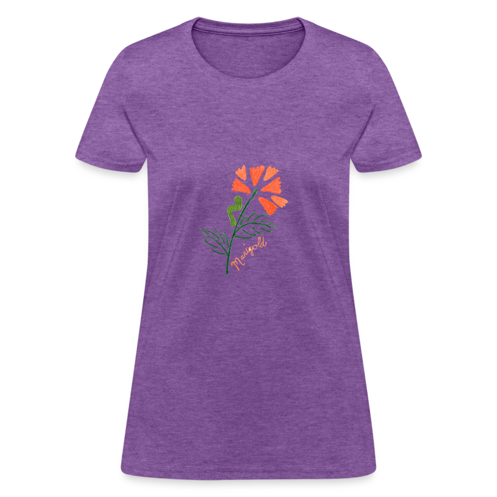Emma's Marigold T-Shirt - purple heather