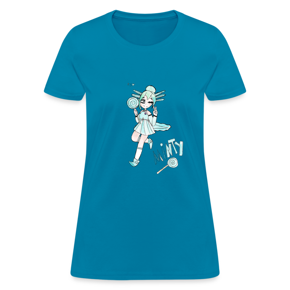 Abby's Minty T-Shirt - turquoise