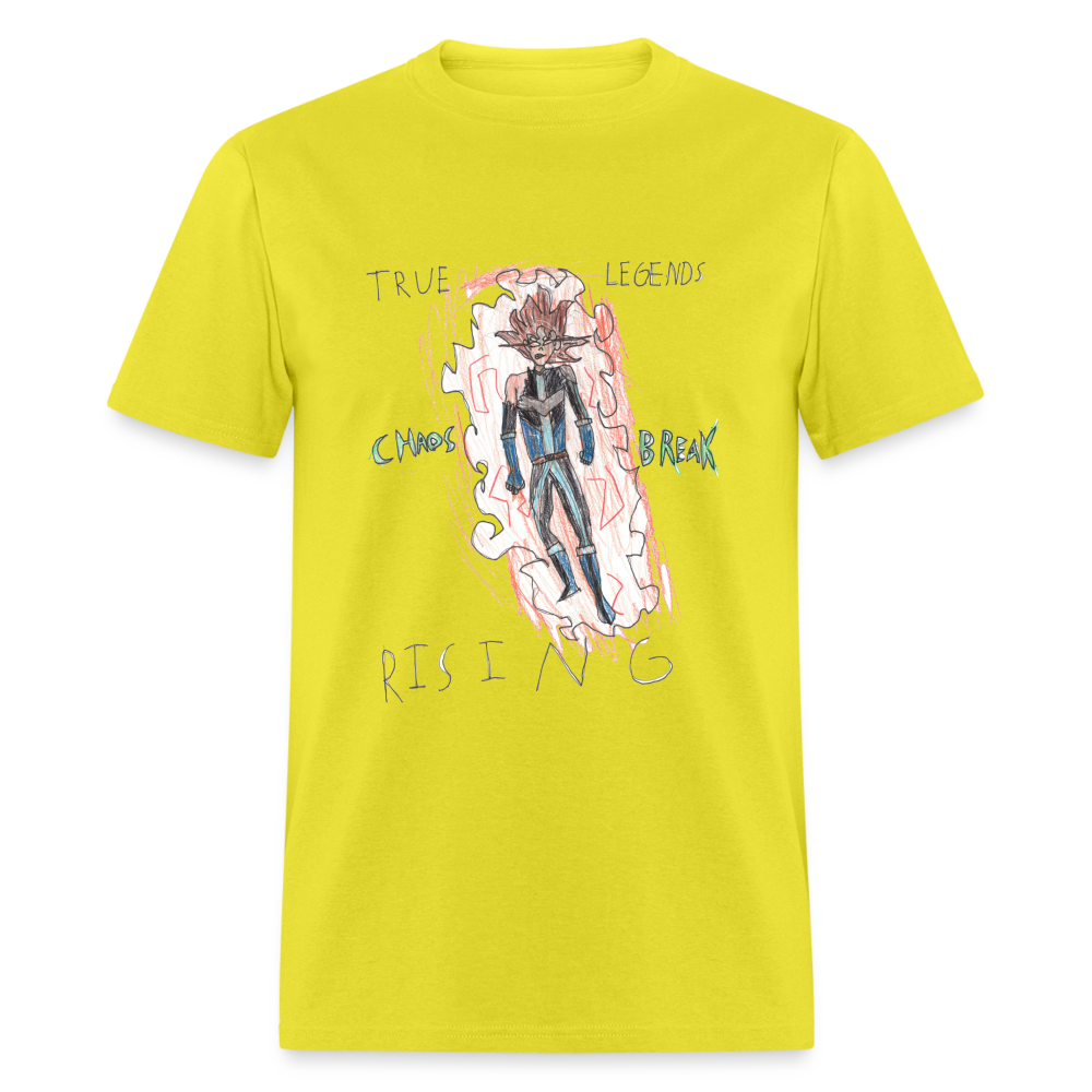 Ian's True Legends Rising T-Shirt - yellow