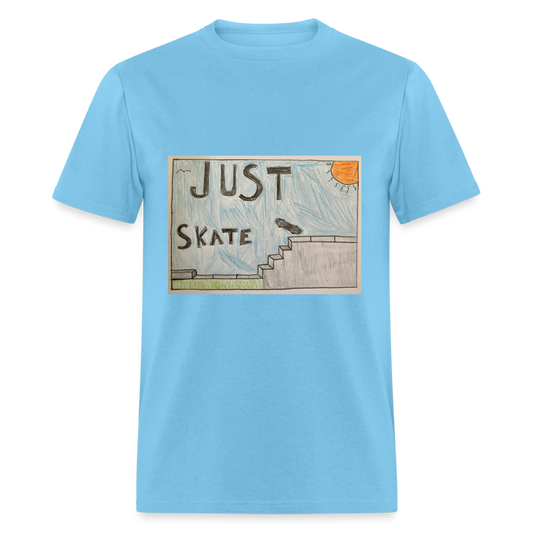 Brody's Just Skate T-Shirt - aquatic blue