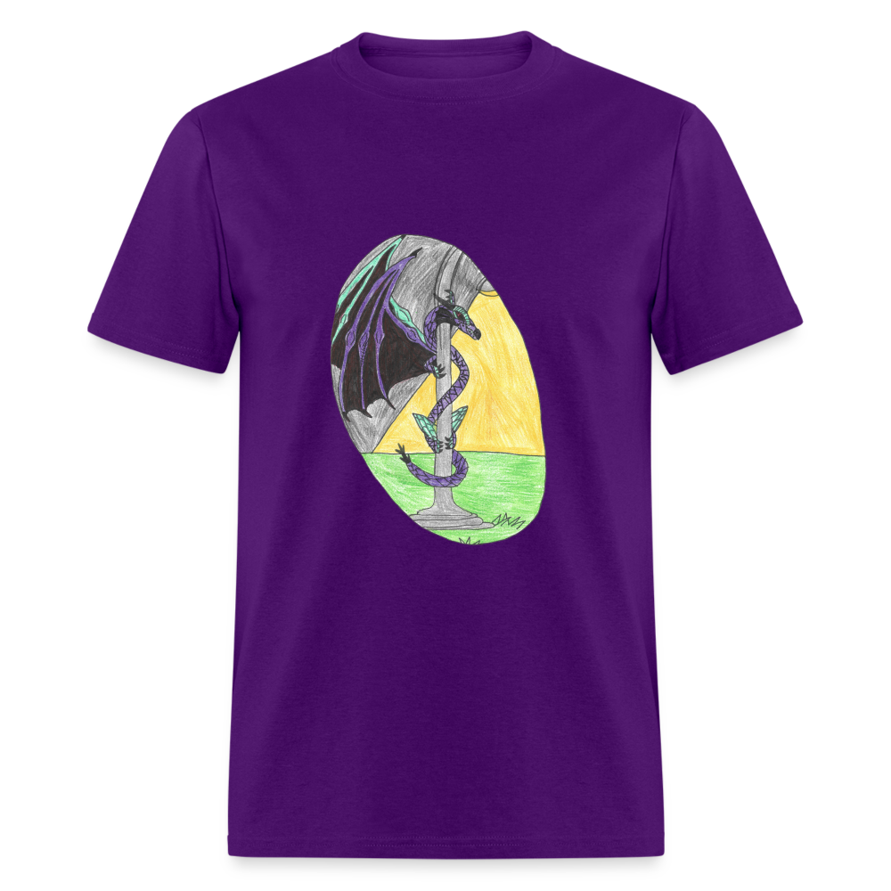Oliver's Dragon T-Shirt - purple