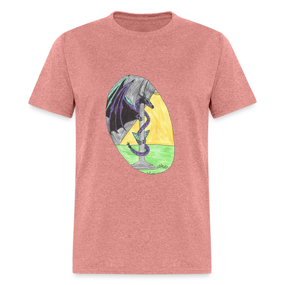Oliver's Dragon T-Shirt - heather mauve