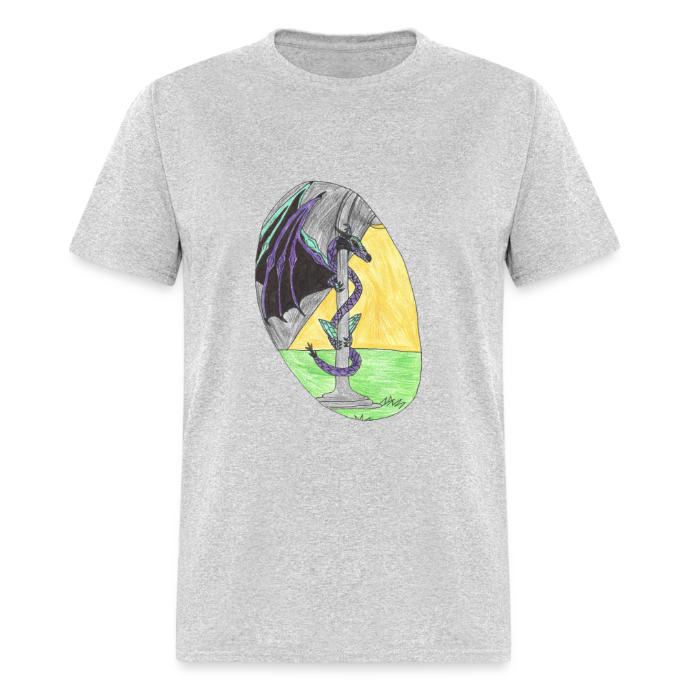 Oliver's Dragon T-Shirt - heather gray