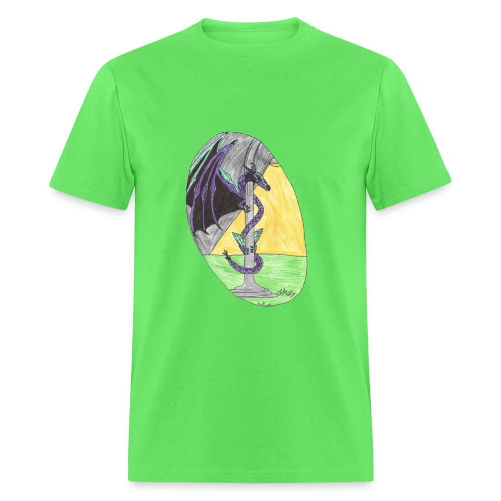 Oliver's Dragon T-Shirt - kiwi
