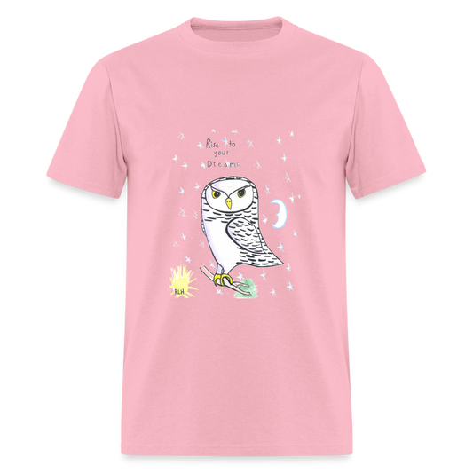 Rose's Rise to Your Dreams T-Shirt - pink
