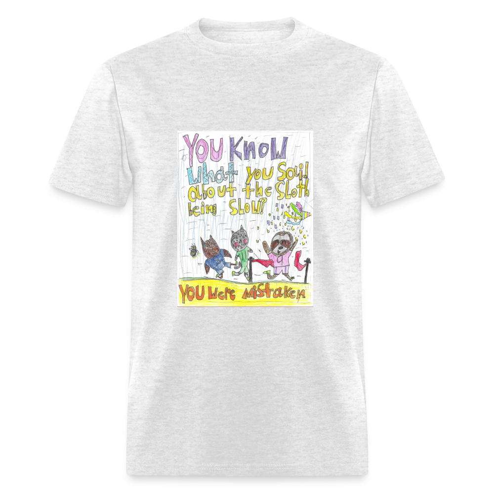 Adelyn's You Were Mistaken T-Shirt - light heather gray