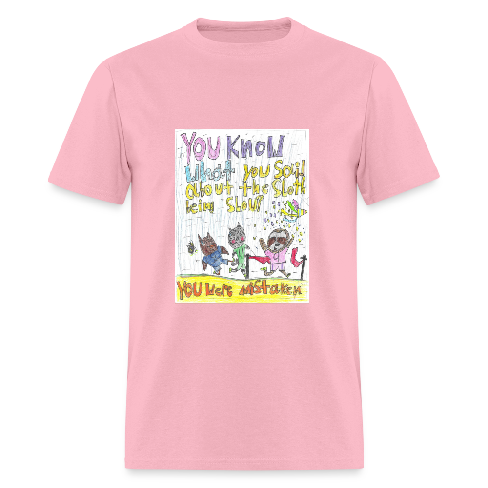 Adelyn's You Were Mistaken T-Shirt - pink