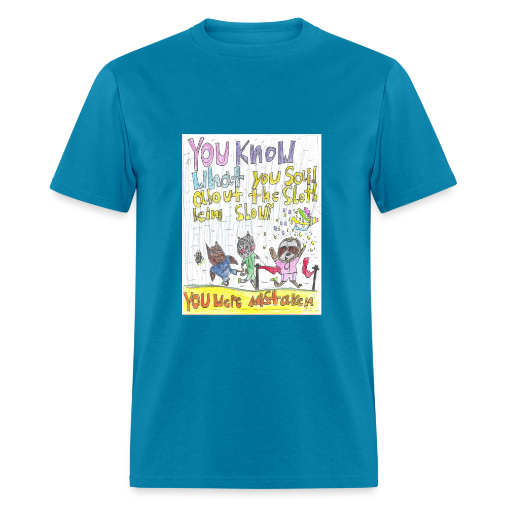 Adelyn's You Were Mistaken T-Shirt - turquoise