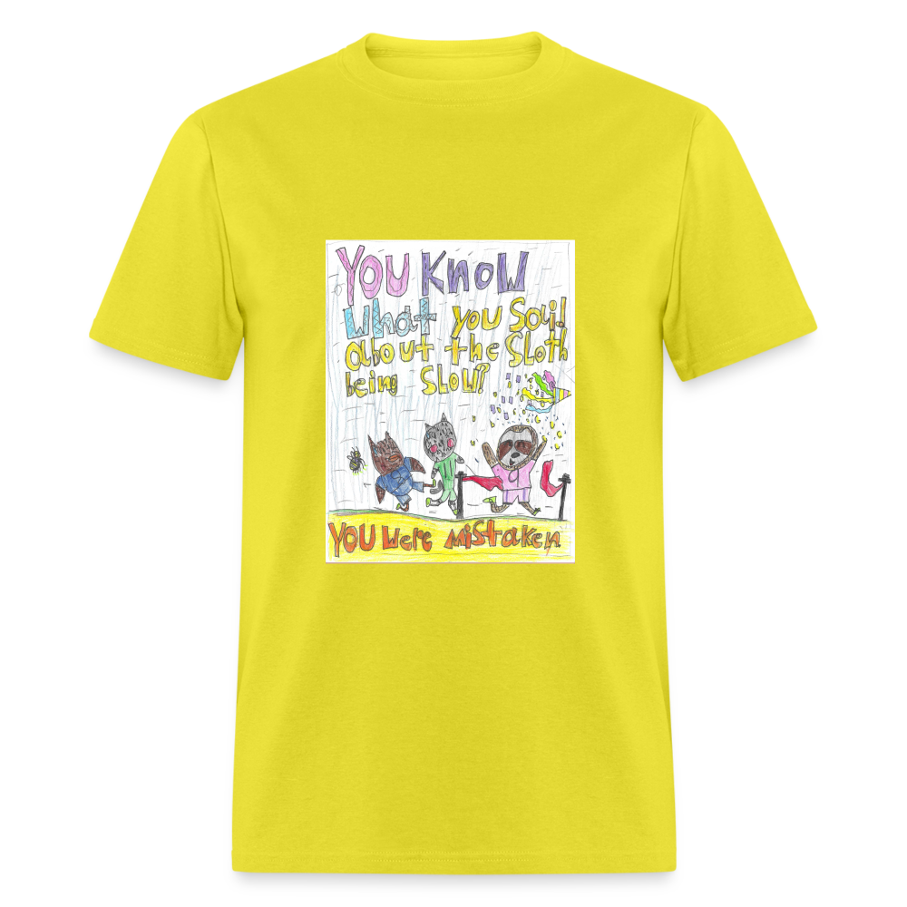 Adelyn's You Were Mistaken T-Shirt - yellow