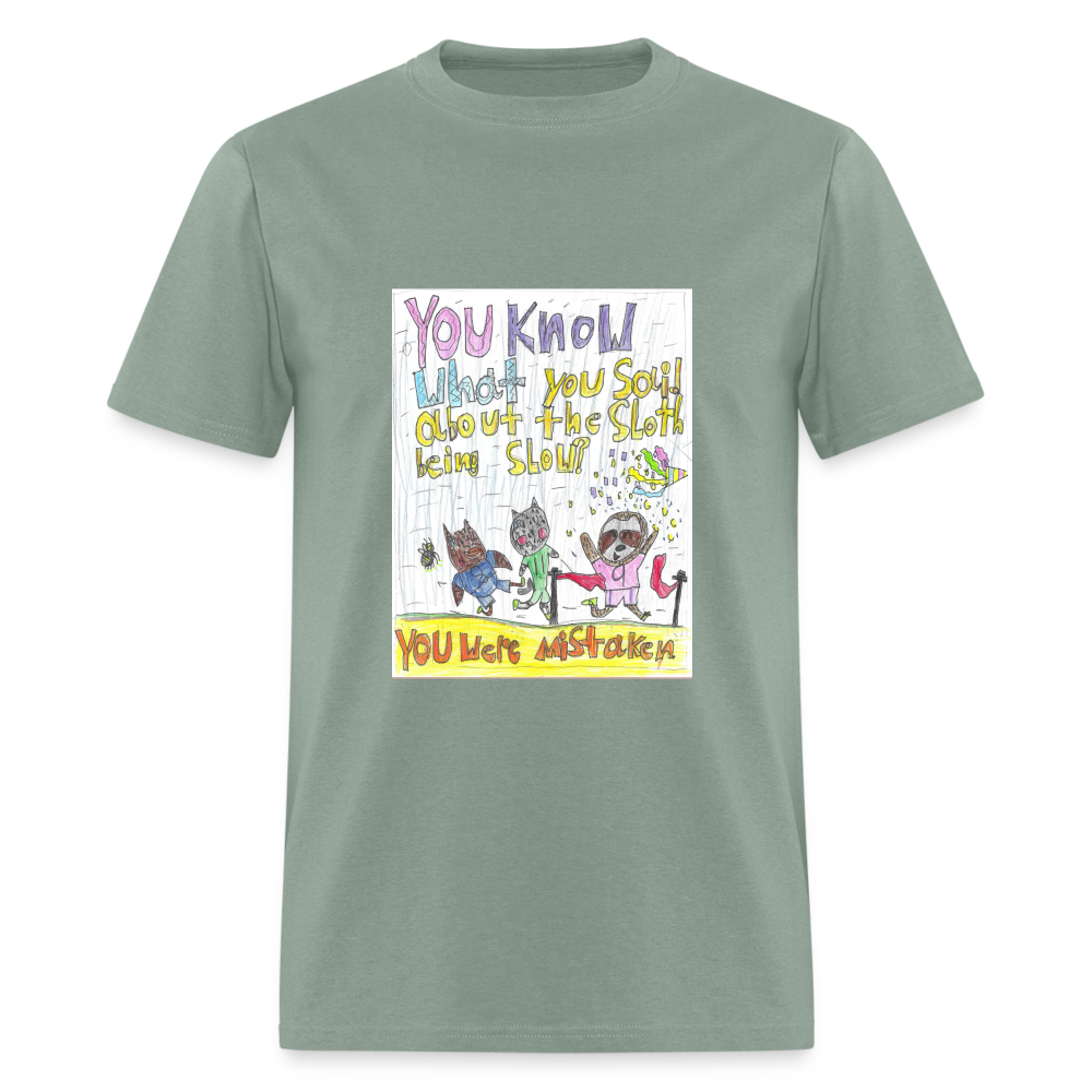 Adelyn's You Were Mistaken T-Shirt - sage