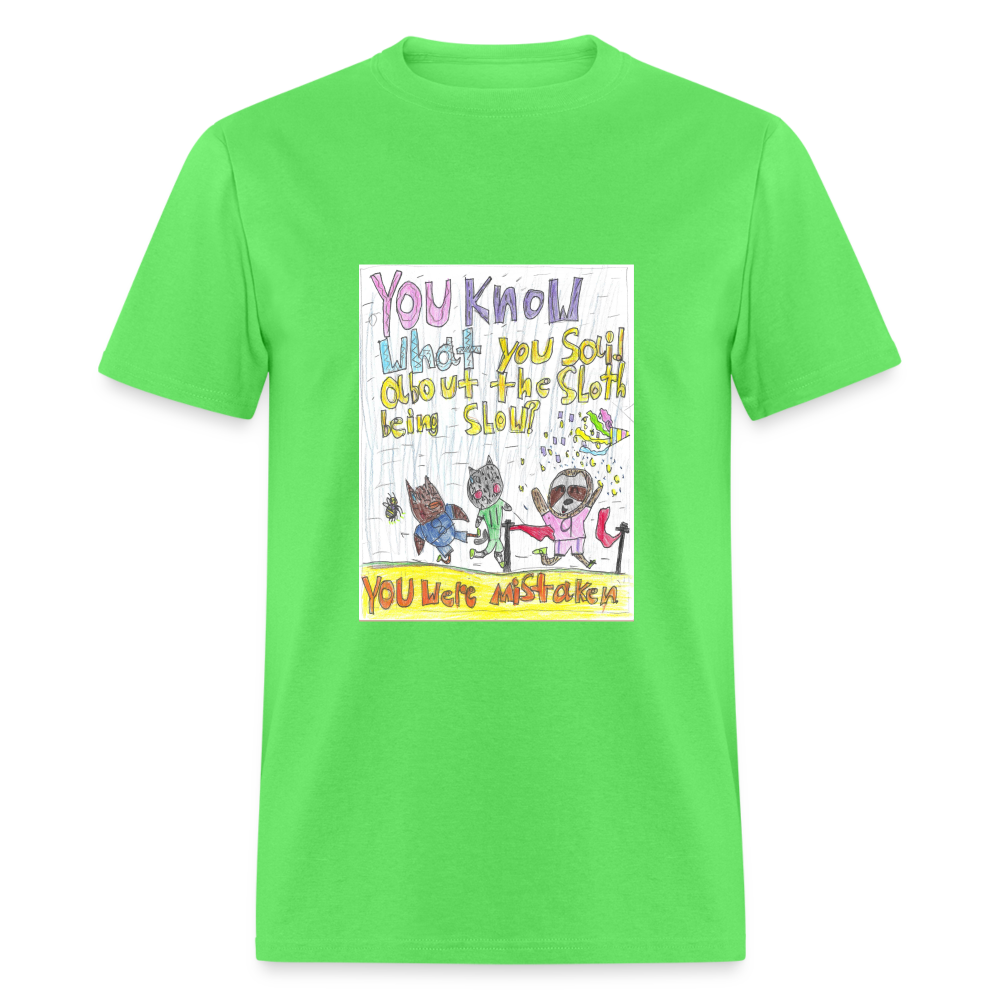 Adelyn's You Were Mistaken T-Shirt - kiwi