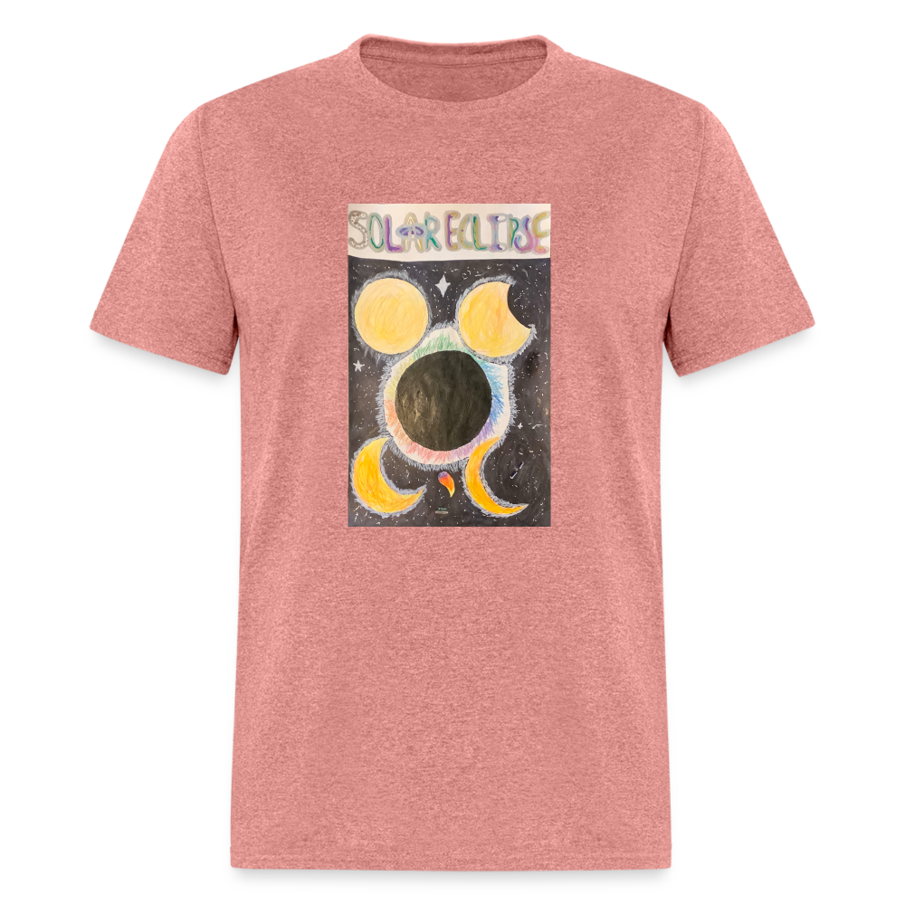 Ellie's Solar Eclipse T-Shirt - heather mauve