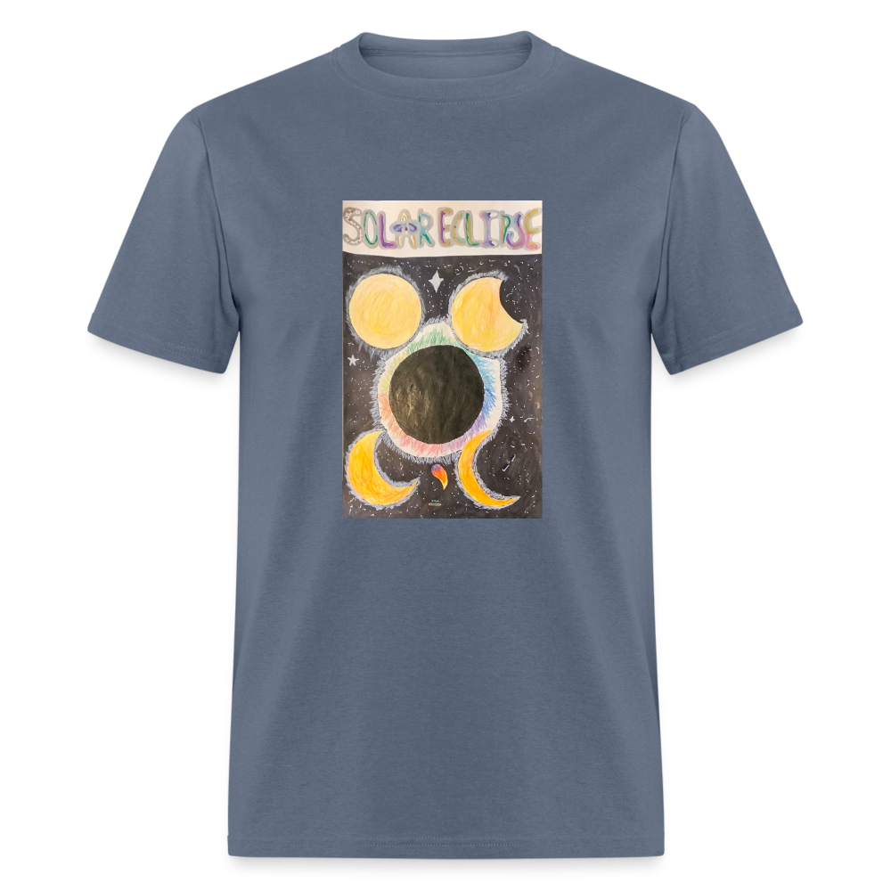Ellie's Solar Eclipse T-Shirt - denim