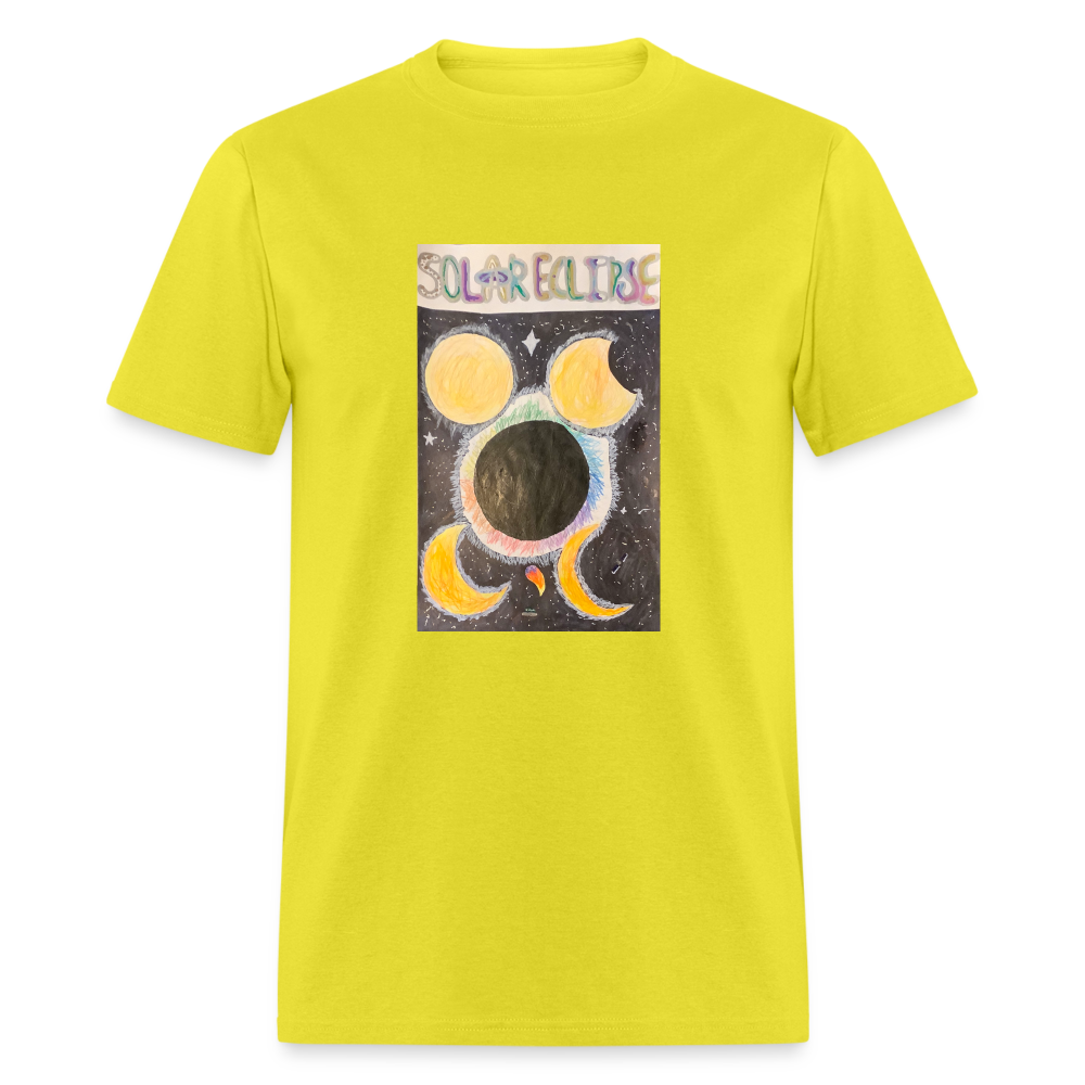 Ellie's Solar Eclipse T-Shirt - yellow
