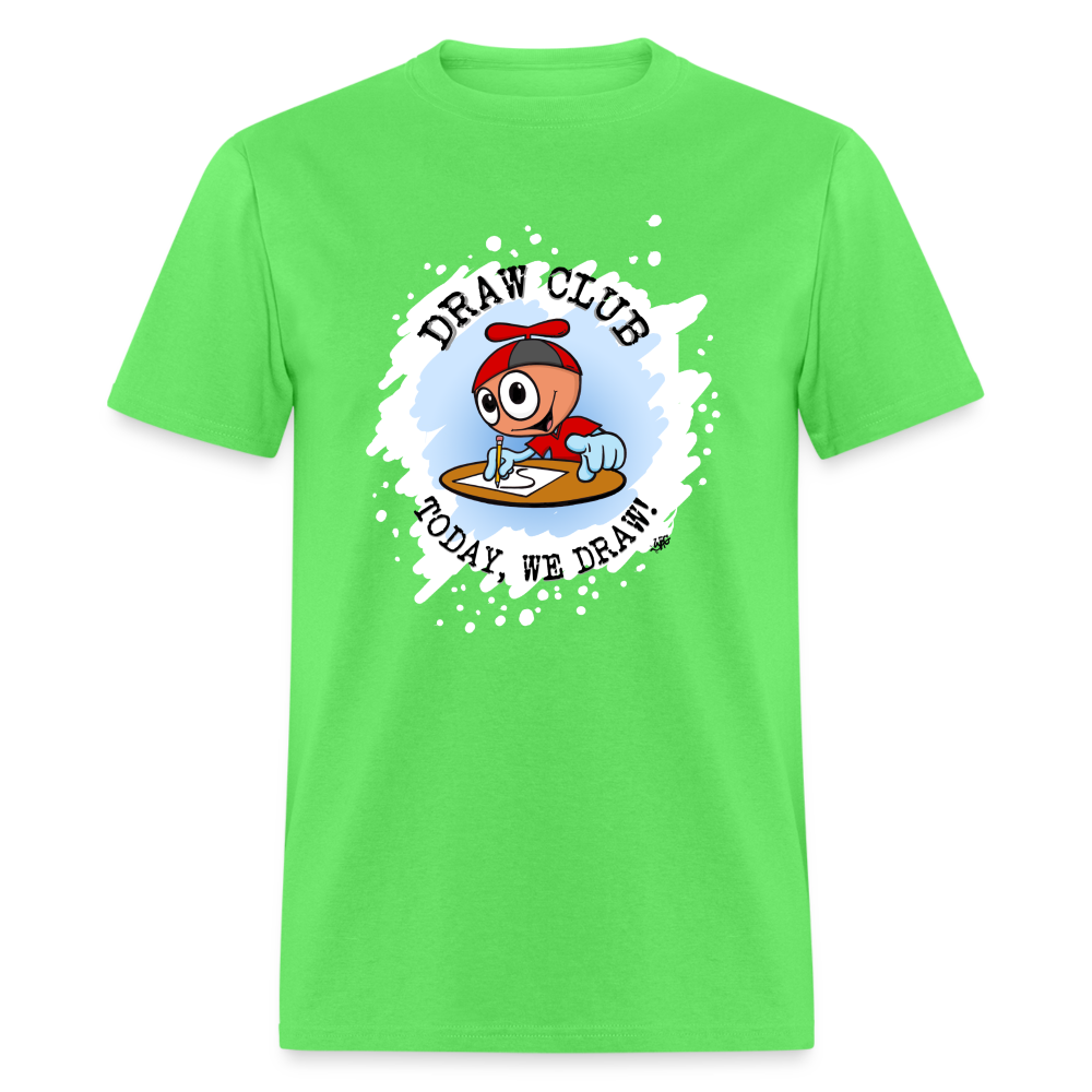 GooGenius Official Draw Club T-Shirt (Adult Sizes) - kiwi