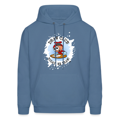 GooGenius Draw Club Hoodie (Multiple Color Options) - denim blue