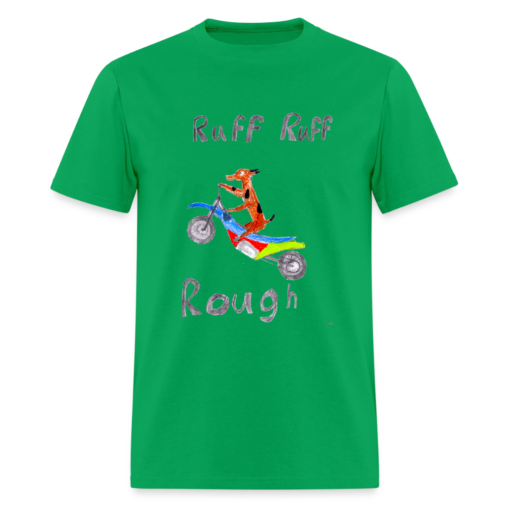 DC26 Levi's "Ruff Ruff Rough" T-shirt - bright green