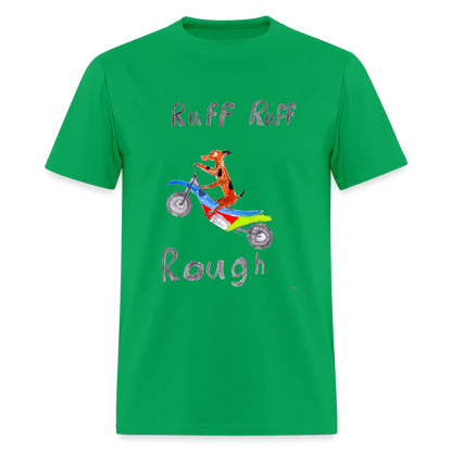 DC26 Levi's "Ruff Ruff Rough" T-shirt - bright green