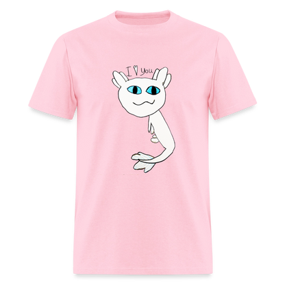 DC26 Evelyn's "Axolot Lovel" T-shirt - pink