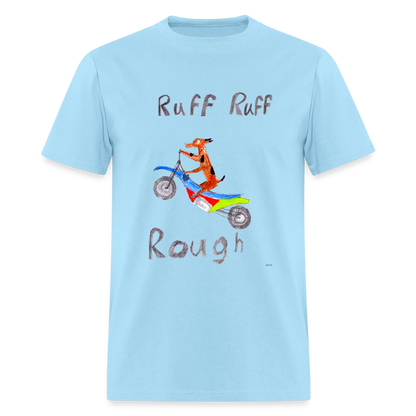 DC26 Levi's "Ruff Ruff Rough" T-shirt - powder blue