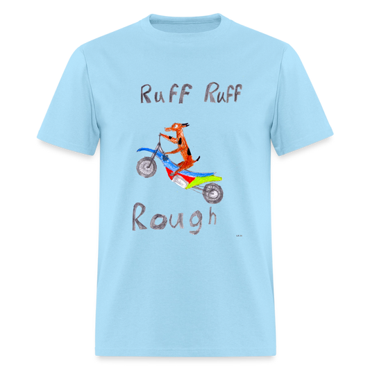 DC26 Levi's "Ruff Ruff Rough" T-shirt - powder blue
