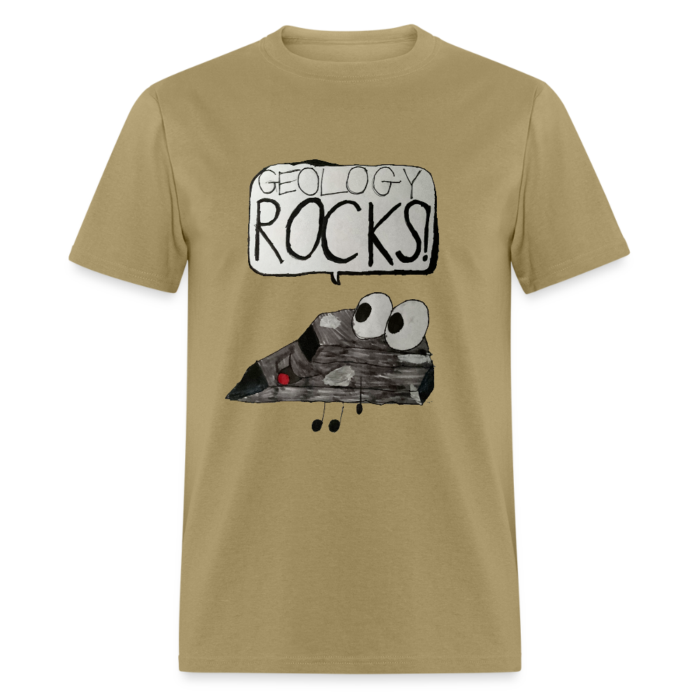 DC25 Parker's "Geology Rocks" T-Shirt - khaki