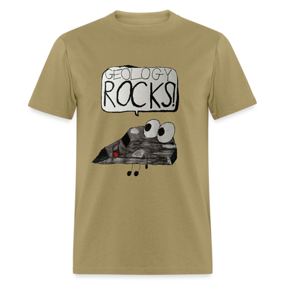 DC25 Parker's "Geology Rocks" T-Shirt - khaki