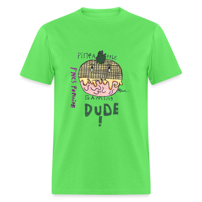 DC25 Asher's "Pineapple Gaming" T-Shirt - kiwi